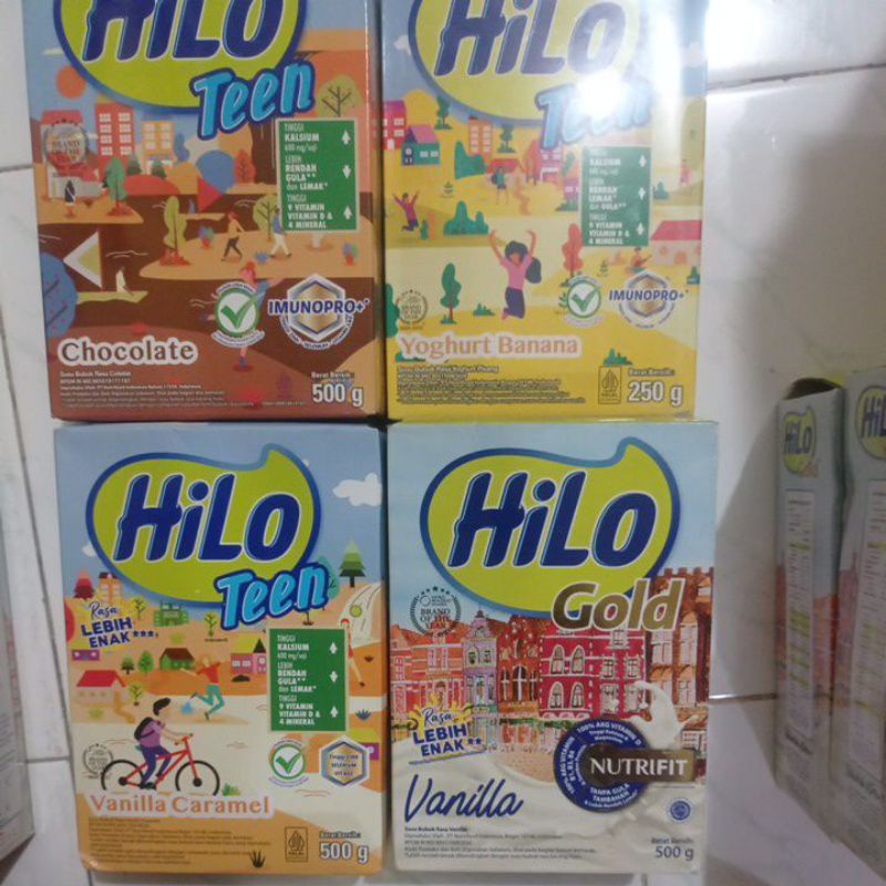 

[TERMURAH] HILO TEEN & GOLD ALL VARIAN [EXP PANJANG]