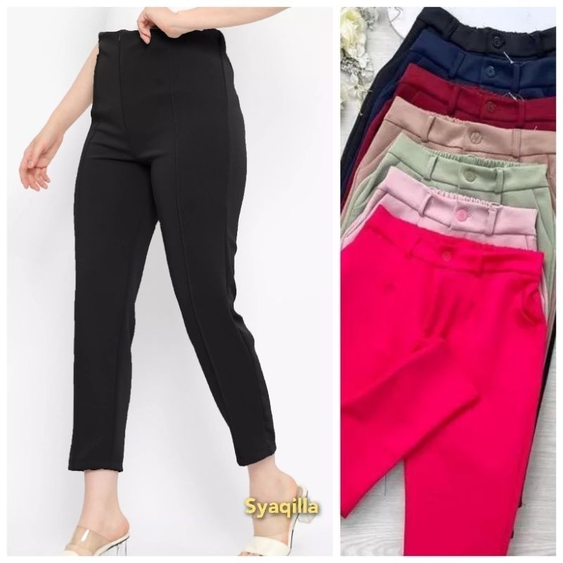 CELANA PENSIL SCUBA - SCUBA PANTS PREMIUM - CELANA BASIC SCUBA PANTS - CELANA