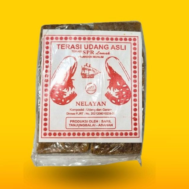 

TERASI CAP NELAYAN RENTENGAN ISI 10 / TERASI KHAS SIANTAR / TERASI BUMBU DAPUR/ TERASI