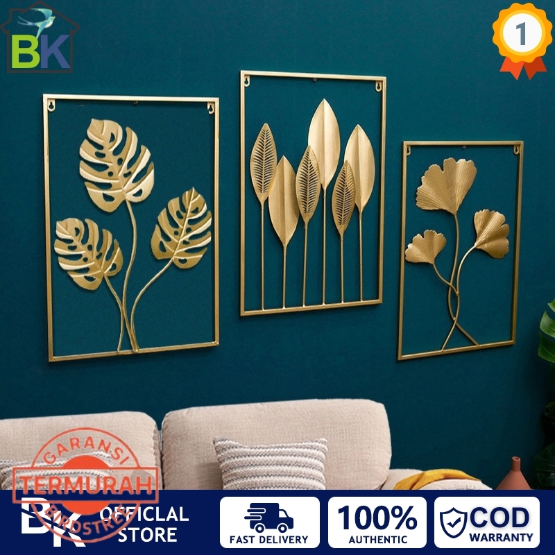 READY Eyre Dinding Besi Sofa Ruang Tamu Kreatif Modern Latar Belakang Dinding Wall Decor Hiasan