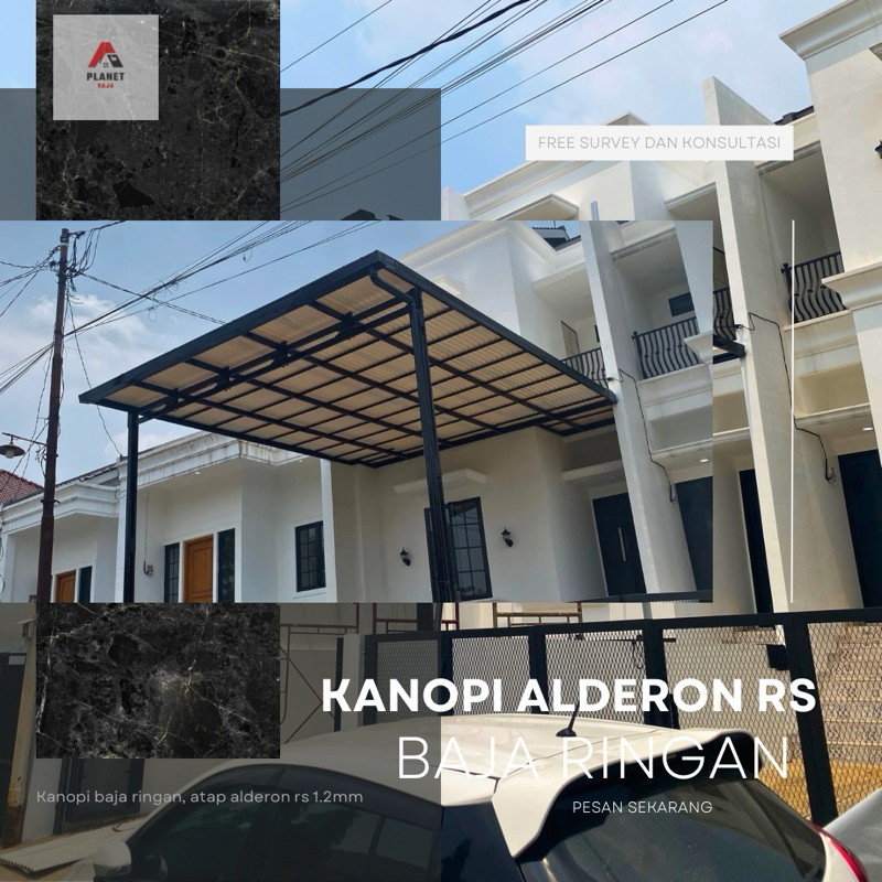Kanopi baja ringan alderon rs