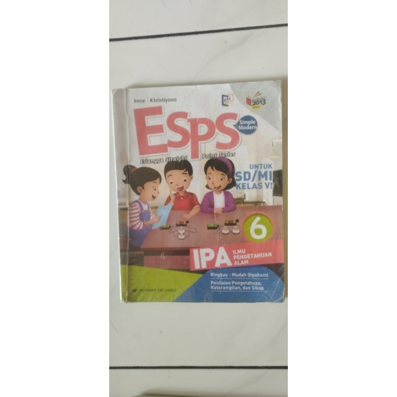Buku ESPS IPA 6 SD
