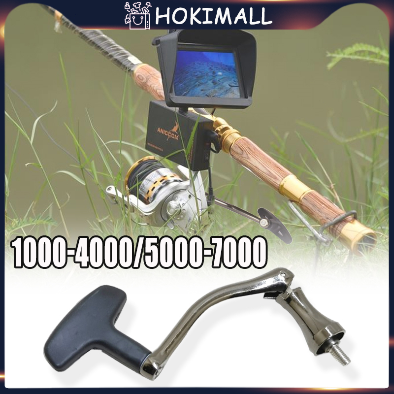 Handle Reel Power Hanlde T-Knob Untuk Reel Power Handle 1000 - 7000 Paduan Aluminium