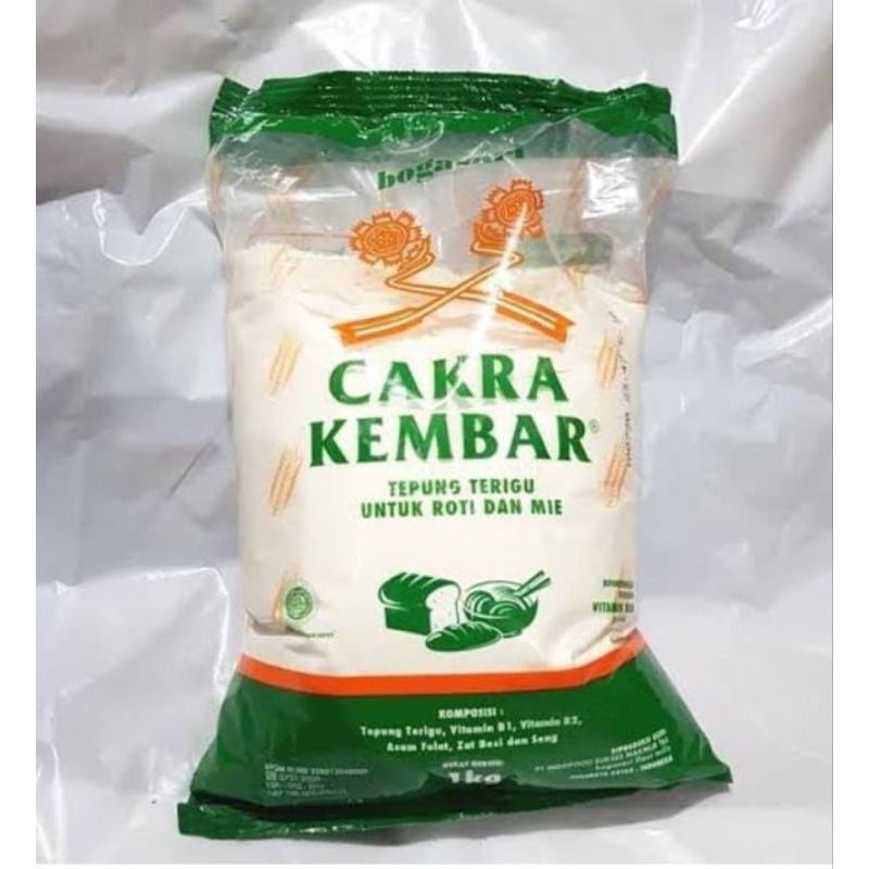 

TEPUNG TERIGU CAKRA KEMBAR 1KG