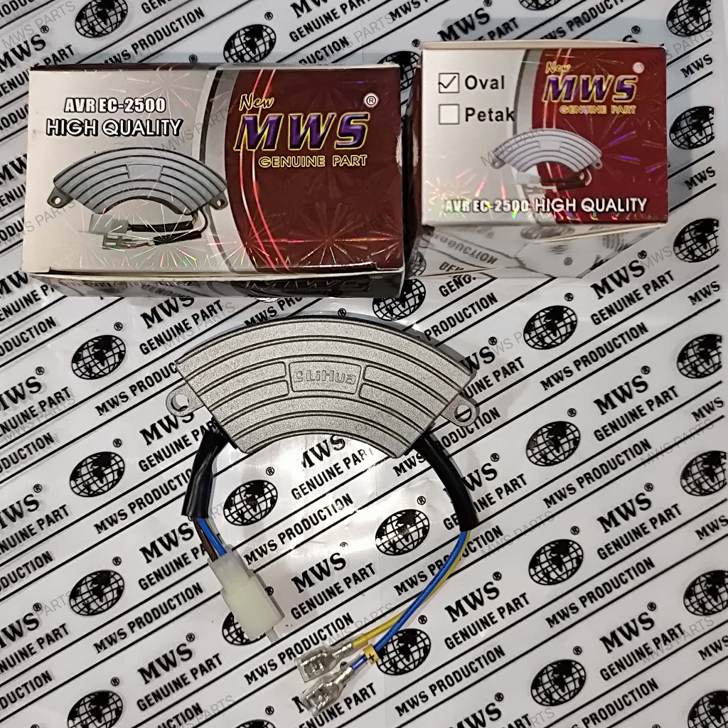 AVR AVR GENSET PETAK/KOTAK AVR OVAL UNTUK GENSET 2000 - 3000 WATT | EC2500 | MWS