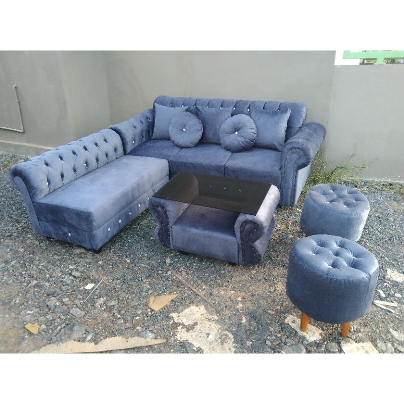 sofa L putus kancing by mebel sumber harapan ( sofa , sofa minimalis , sofa L putus , sofa L kancing