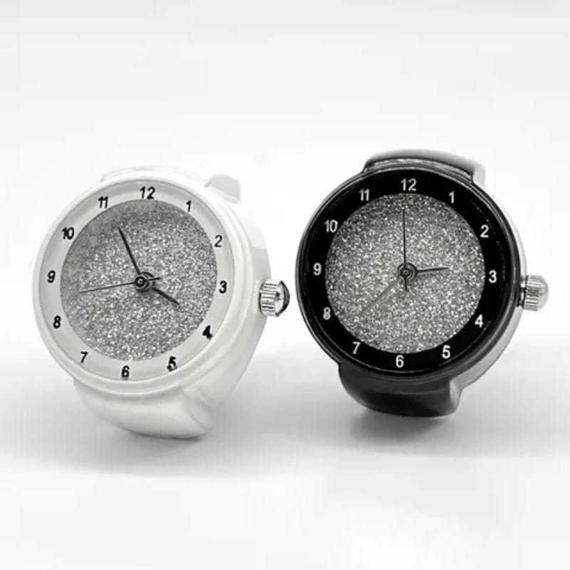Jam Cincin Polos Elegan Super Keren Pria Wanita Original