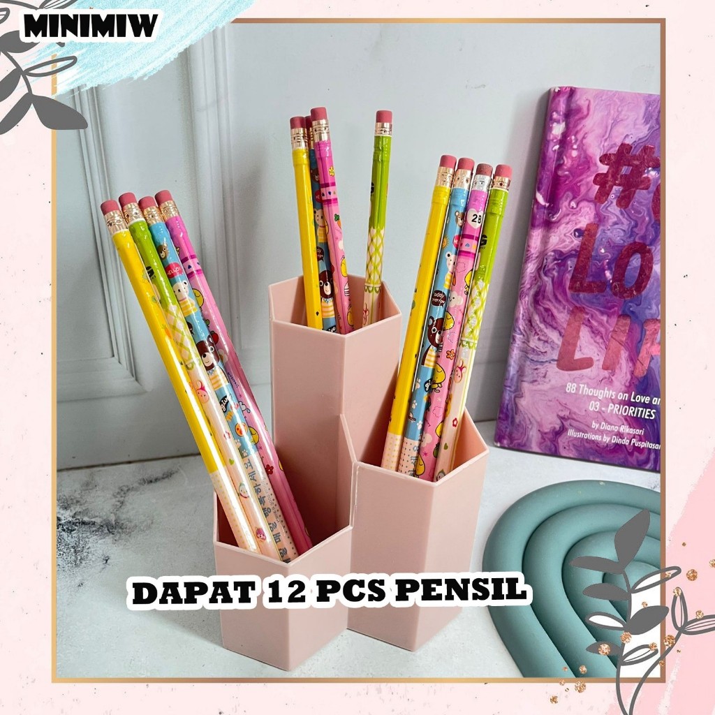 

PENSIL 2B DAN PENGHAPUS KARAKTER KARTUN 12 PCS PS-1253 PENCIL KAYU ERASER TEBAL ALAT TULIS KANTOR SEKOLAH KANTOR MURAH TERMURAH COD