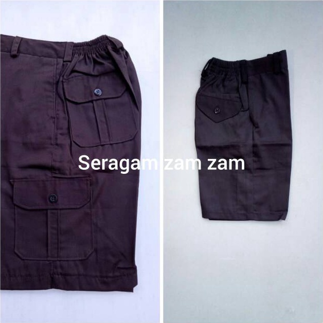 KODE T65T Celana pendek coklat sd celana pendek pramuka pdl dan standar celana pendek sd seragam sd