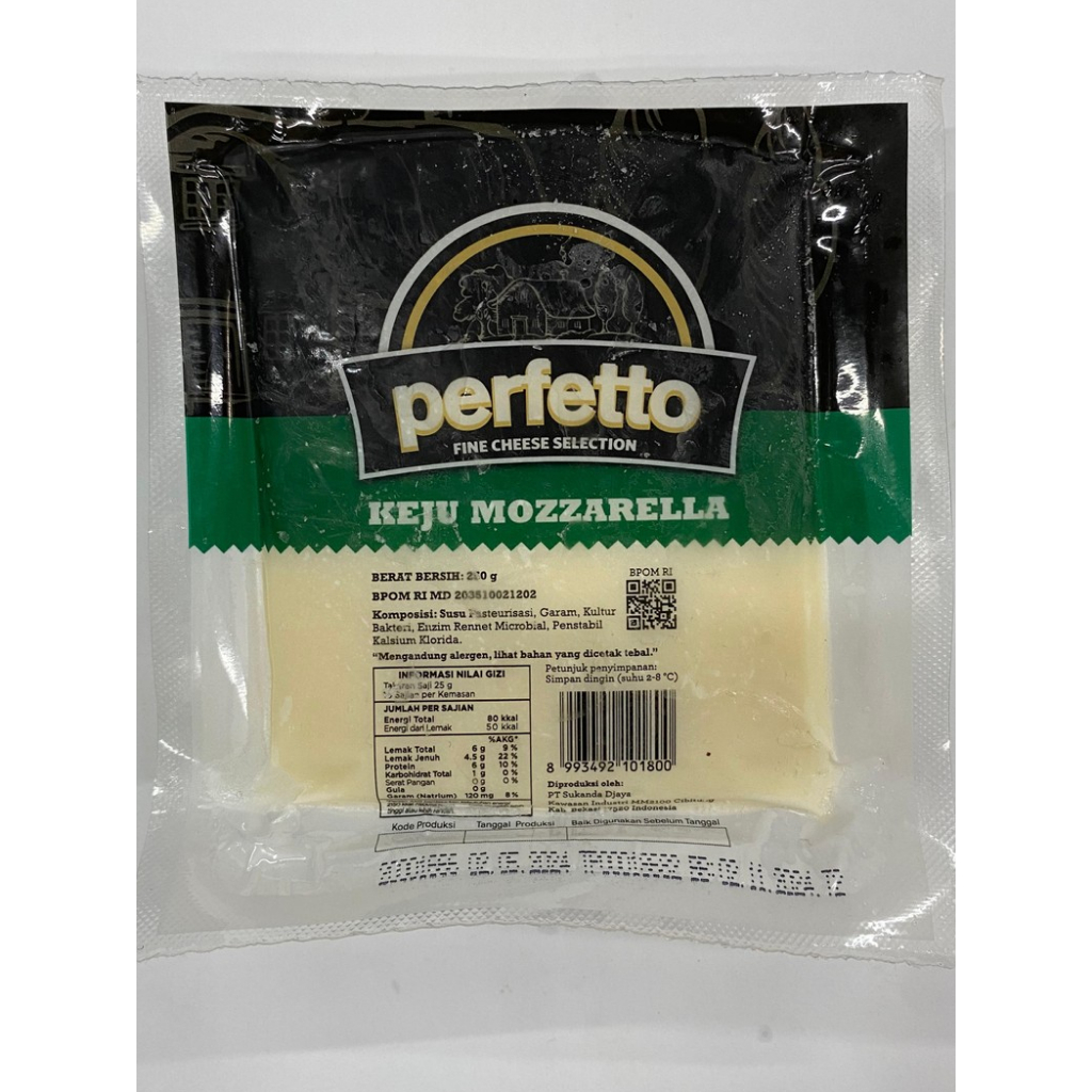 

KEJU MOZZARELLA PERFETTO 250 gr