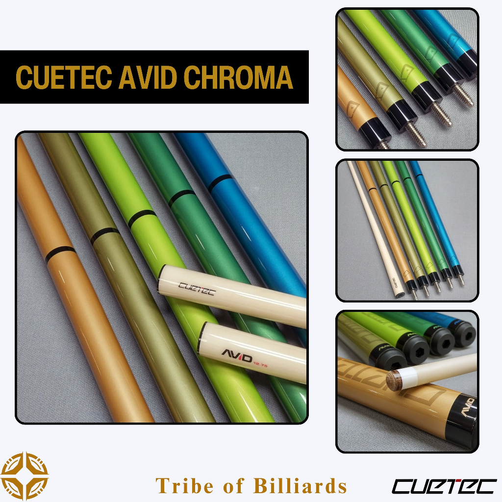 CUETEC - Stick Billiard - Cuetec Avid Chroma (Bright Green)