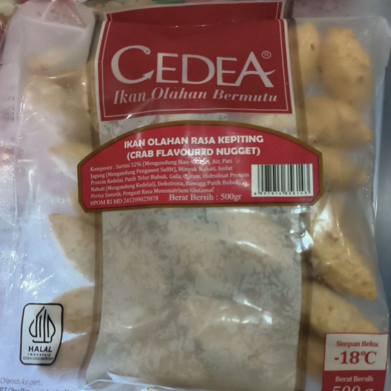 

Cedea Crab Flavoured Nugget 500gr