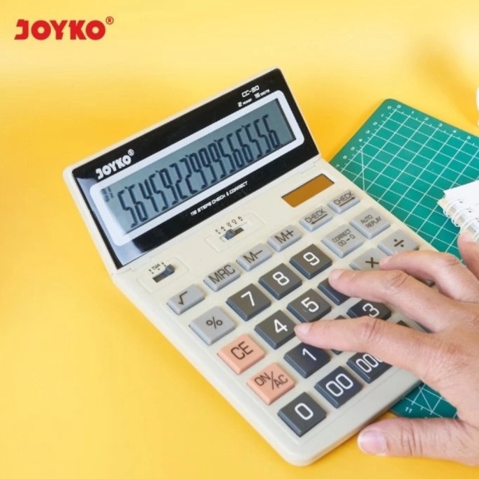 

JOYKO CC 5 16 DIGIT CHECK CORRECT CALCULATOR ORIGINAL Kalkulator Meja spt SDC878 e B1Z9