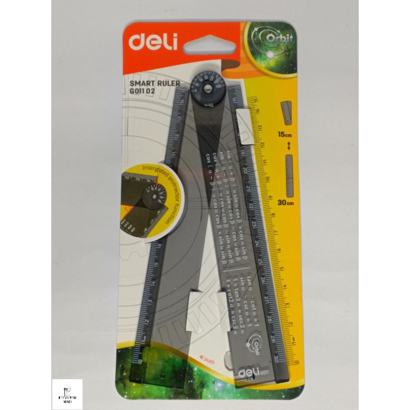

Penggaris lipat 30 cm Deli ruller EG01102 / harga 1 pcs