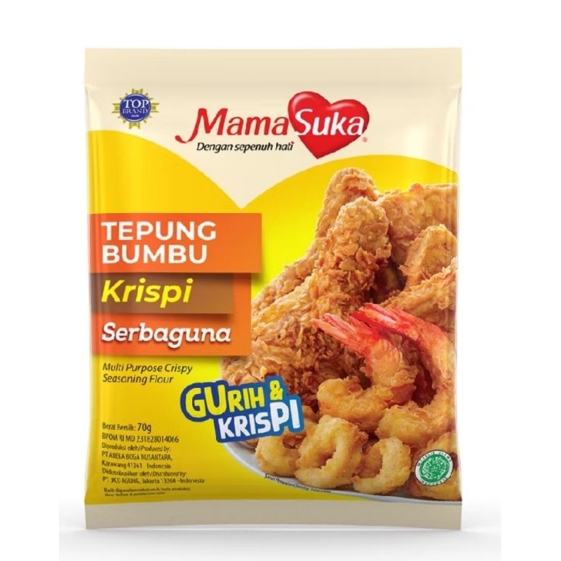 

Mamasuka Tepung Bumbu Krispi Serbaguna 210 gr