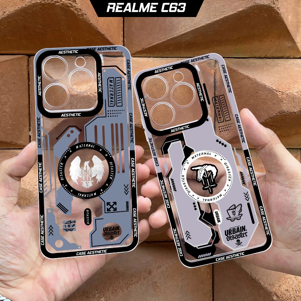 Case Hp REALME C63 NEW Softcase Bening Transparant Casing REALME C63 Case Realme C63 Case Pelindung 