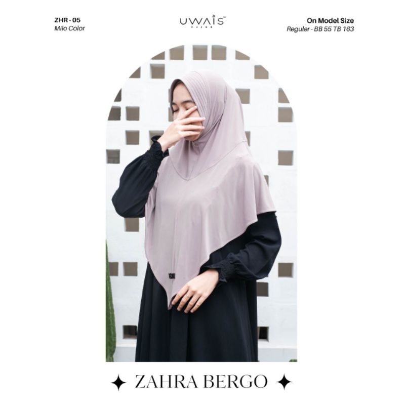 Zahra bergo by Uwais hijab