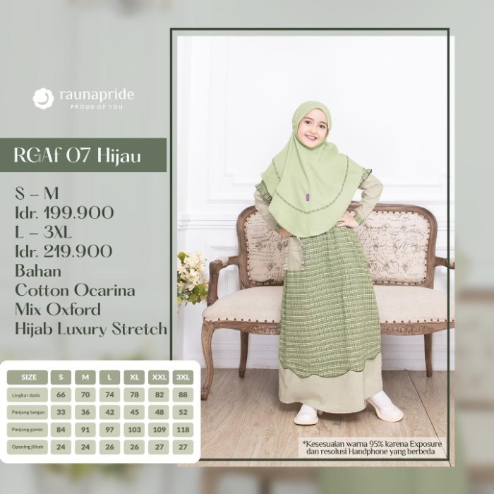 GAMIS RAUNA ANAK RGAF 07