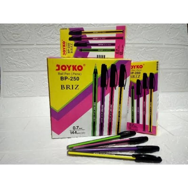 [1 Pack] Joyko Brizz | Joyko BP 250 | Pulpen Joyko Murah | Pulpen Joyko Awet