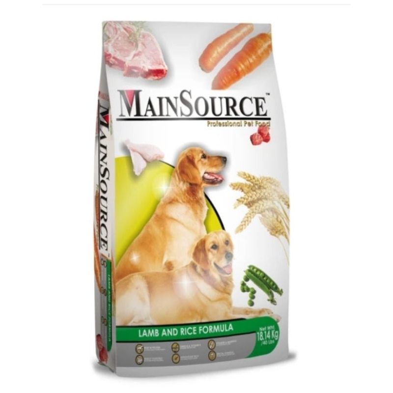 Mainsource Adult Lamb & Rice 18kg - Makanan Anjing Dewasa Cargo
