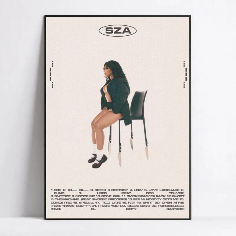 Sza - SOS Kill Bill II Poster | Poster SZA