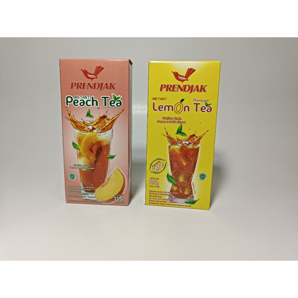 

TEH PRENDJAK INSTAN LEMON TEA / PEACH TEA 115GR ( ISI 5 SACHET)