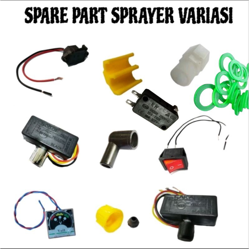 SPARE PART SPRAYER VARIASI/ SPRAYER ELEKTRIK