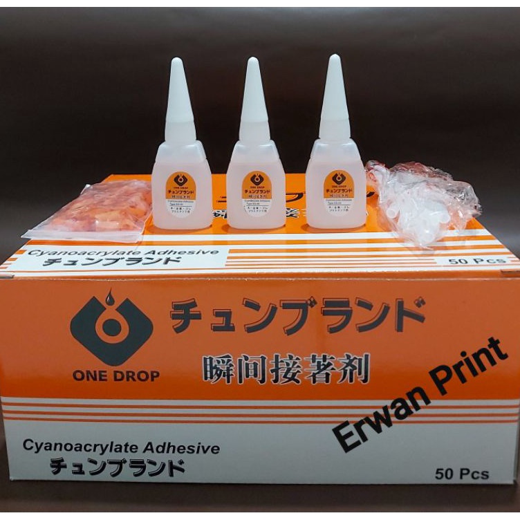 

LEM KOREA ONE DROP D25 SKAT MURAH LEM SERBAGUNA ISI 5 PCS j B5B2