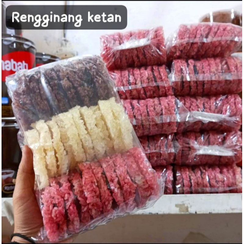 

Rengginang Ketan Mentah Rasa Bawang Dan Terasi Isi 30 /Renyah Gurih Nikmat