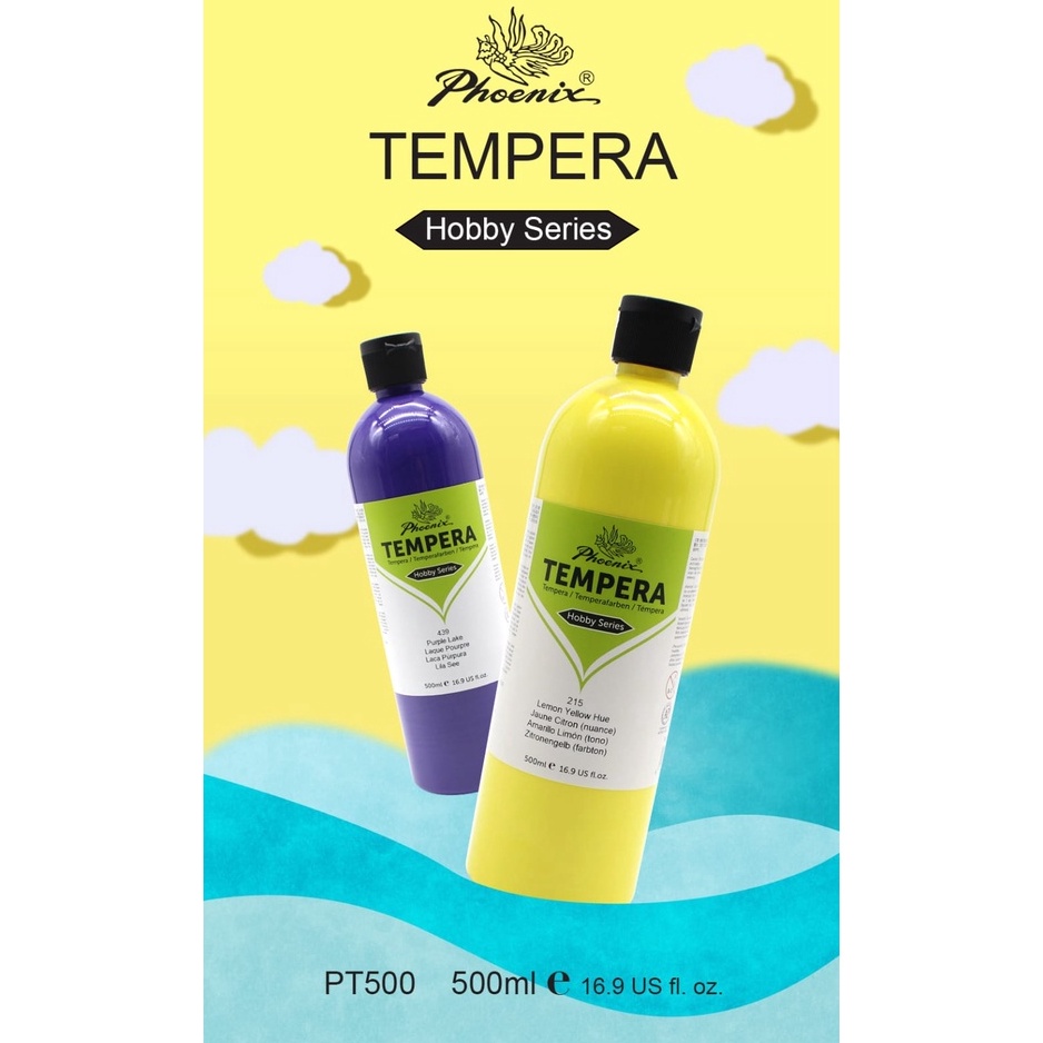 

KODE L6C Phoenix tempera paintfinger paint 5ML