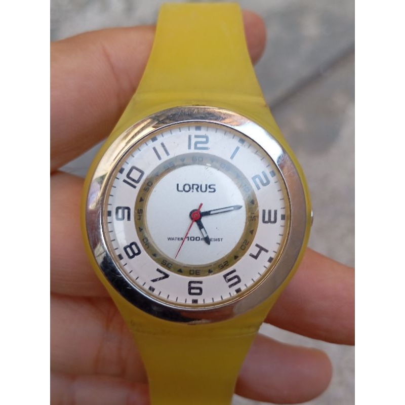 jam tangan lorus by seiko preloved second bekas original batrai