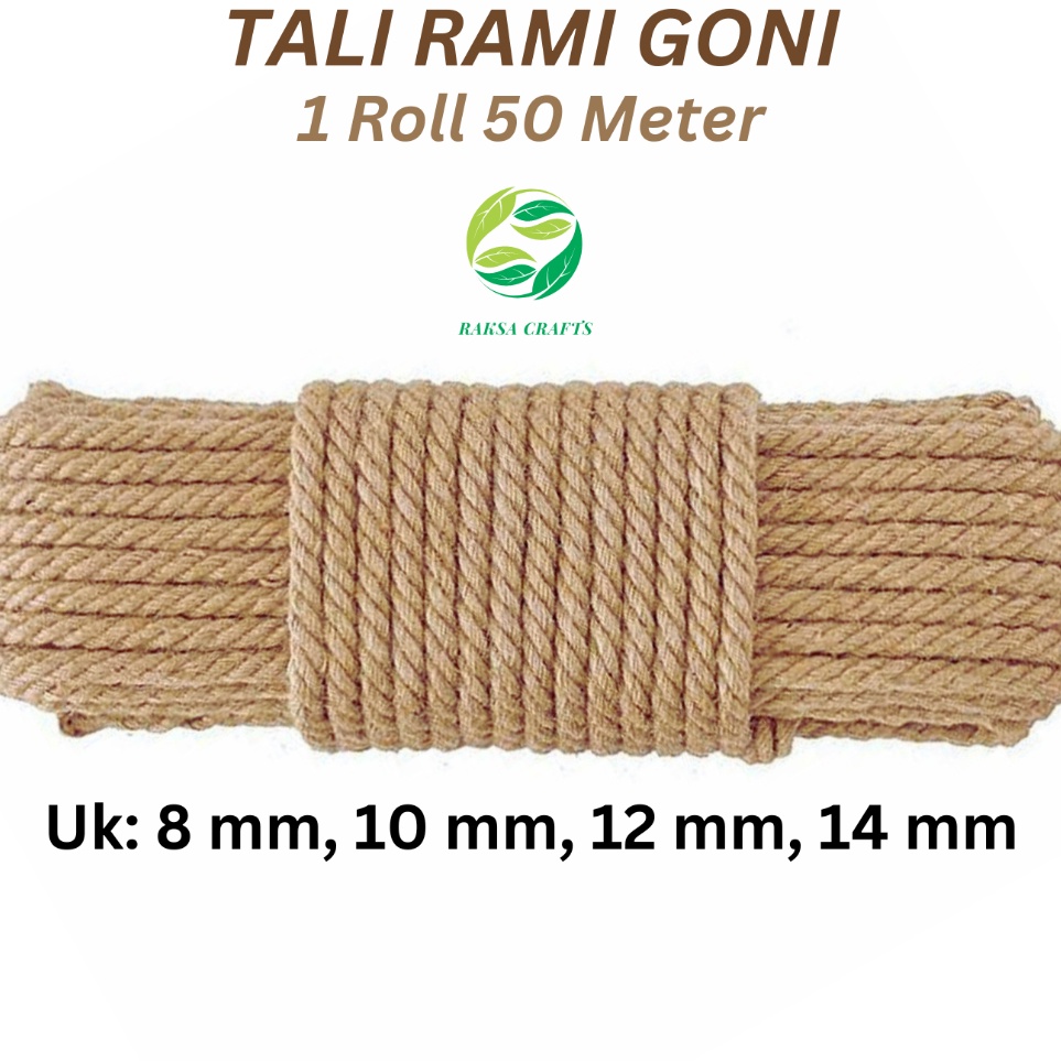 

TALI GONI TALI RAMI 5 METERAN 1 roll 8mm 1mm 12mm 14mm TERMURAH Tali Rami Tali Souvenir Tali Undangan Tali Garukan Kucing c K6N4