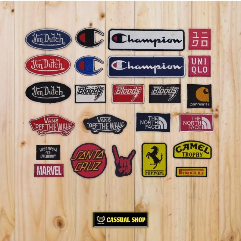 PATCH EMBLEM BORDIR // EMBLEM BORDIR JAHIT