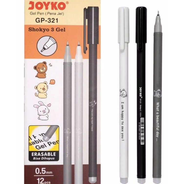 

Pulpen Hapus JoykoErasable pen 1pak12 pcs c K8O7