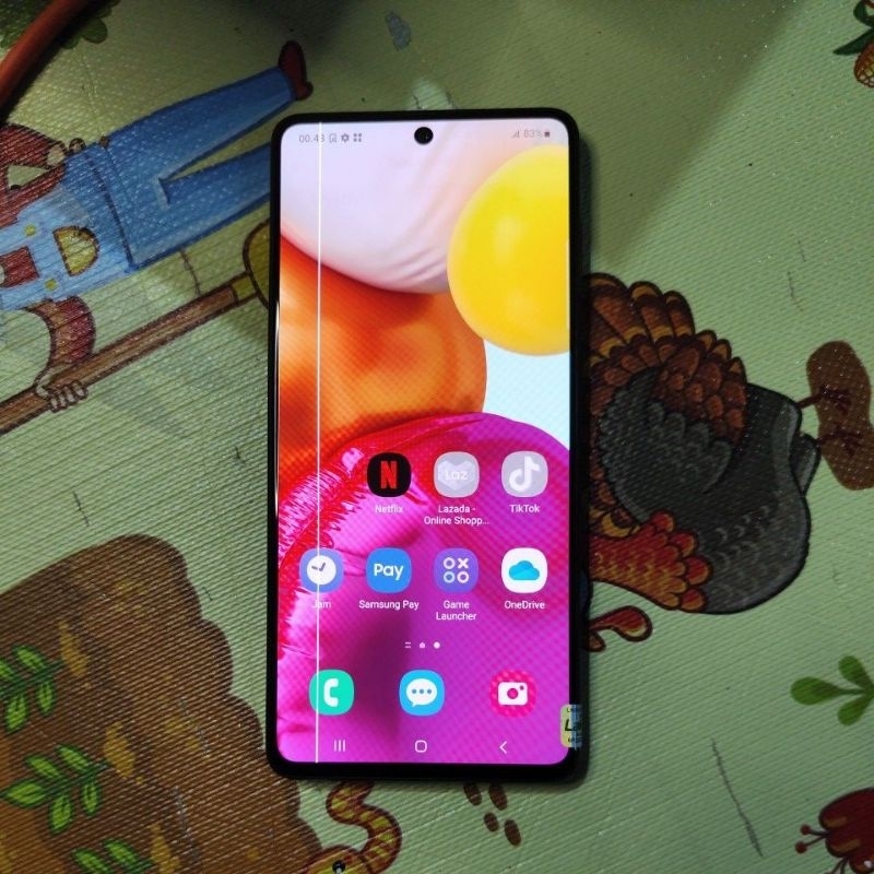 SAMSUNG GALAXY A71 RAM 8/128 SECOND SEKEN MURAH NORMAL SIAP PAKAI