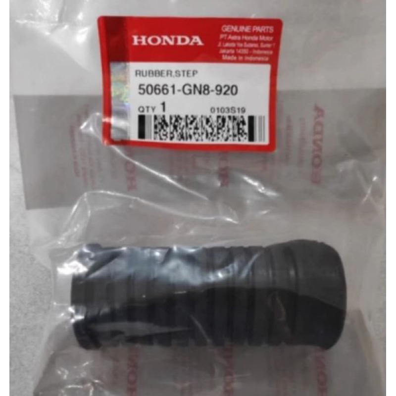 50661-GN8-920 Karet Step Foot Step Barstep Honda Prima Grand Kirana Supra X 125 50661-GN8-920 1pcs