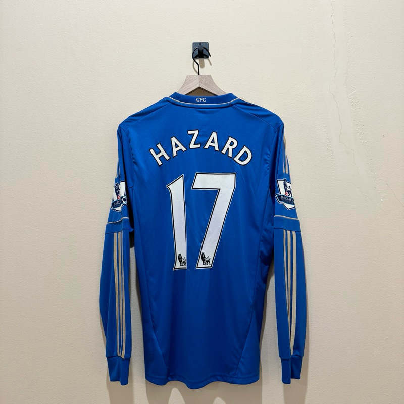 Jersey Original Chelsea Home 2012/2013 LS LongSleeve Hazard #17