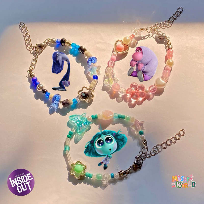 Inside Out Bracelet || Gelang Manik Inside Out Disney