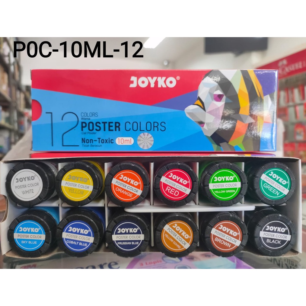 

KODE E69N cat poster joyko titi 1 ml 12 warna