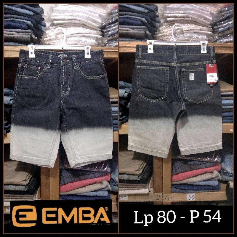 celana pendek EMBA size 29