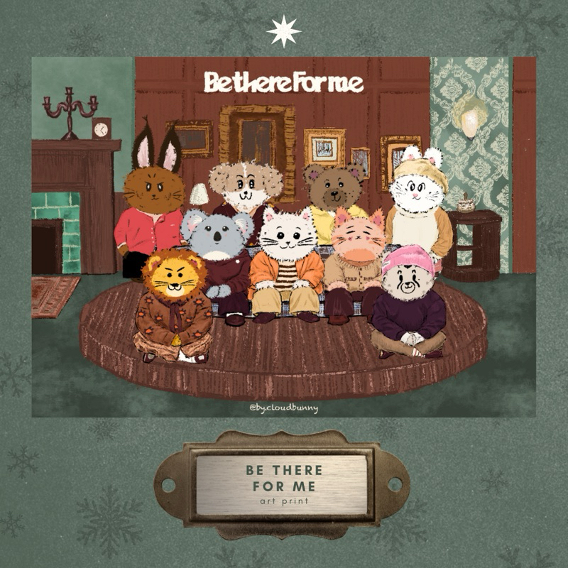 

Be There For Me 127 Group Art Print