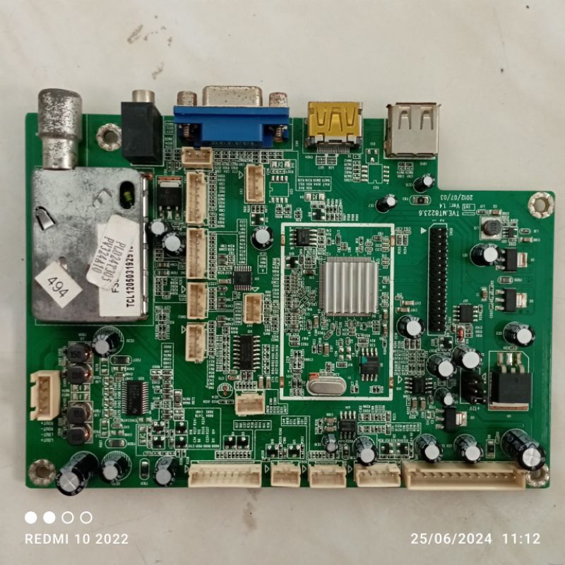 MB MOBO MAINBOARD MODULE MESIN TV POLYTRON PLD20D302/24D300/24T305/PLM24B33C/24T33/24T32/24B33/24M31