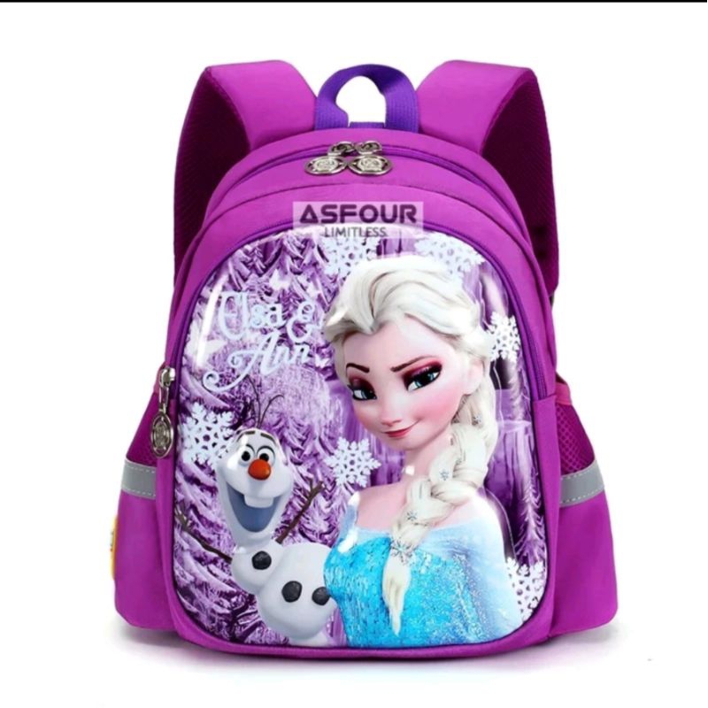 Dhirgam_Official - Barbie Tas Ransel Sekolah Anak Perempuan Karakter FROZ3N  Tas Anak