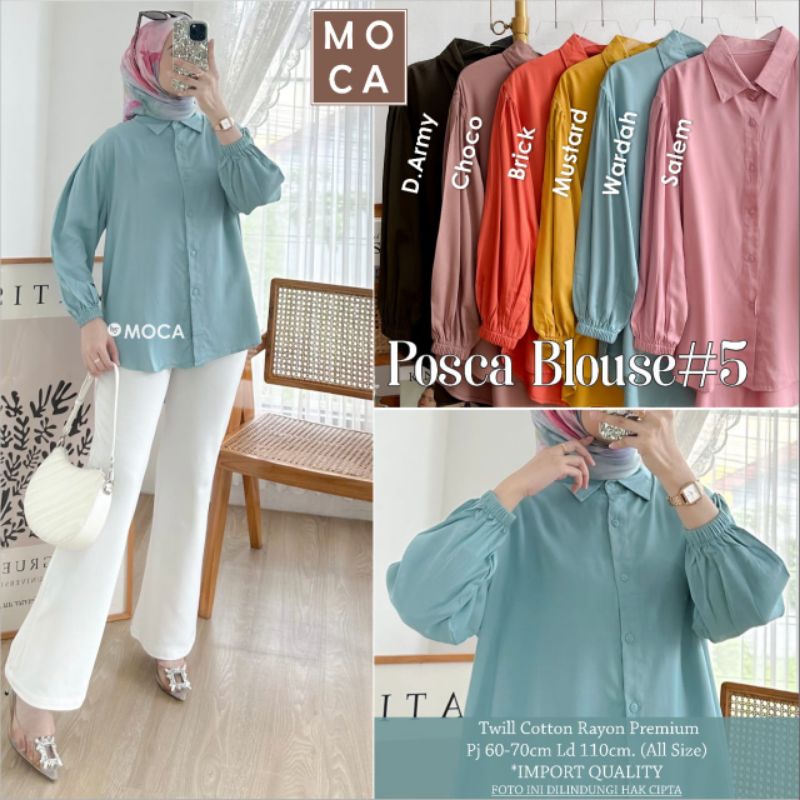 

POSCA BLOUSE ORI MOCA