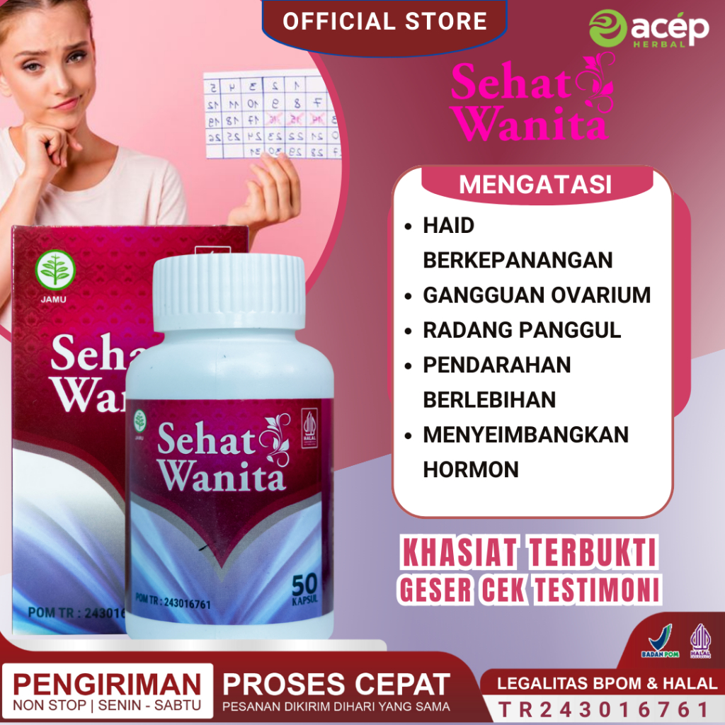 Obat Haid Berkepanjangan Terus Menerus Tidak Berhenti Setelah Suntik KB Sehat Wanita Asli Herbal