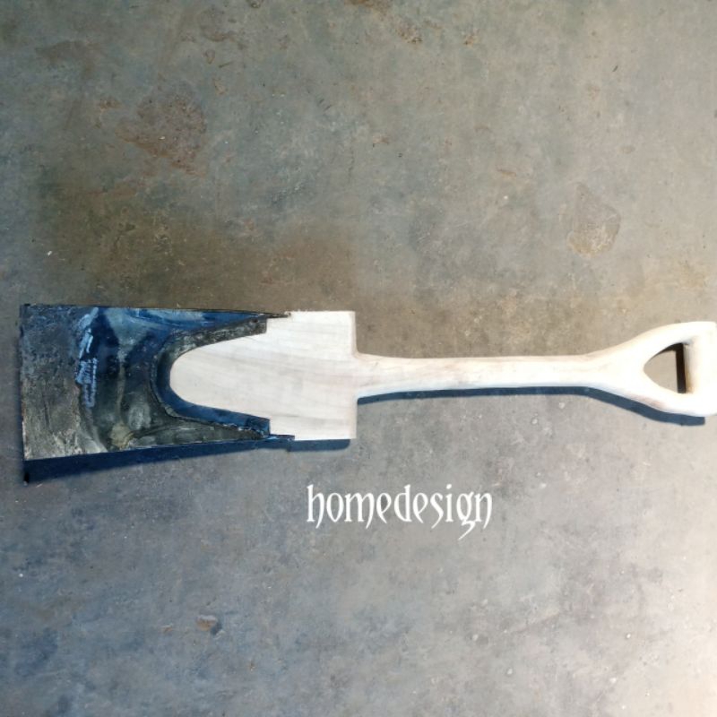 Lempak/Lencek Full Isen Gagang Kayu Irigasi