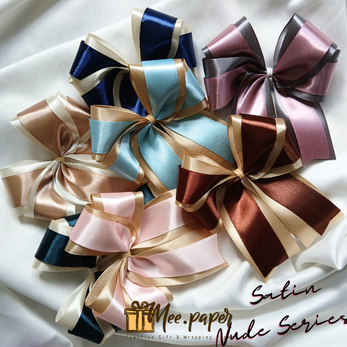 

Pita Jadi, Pita Hampers, Pita Souvenir, Pita Kado, Pita Satin - Nude Series