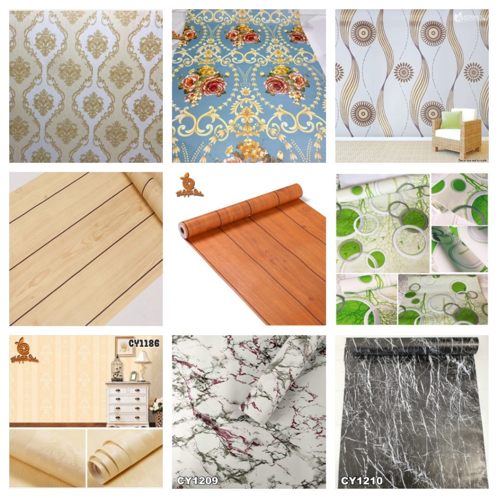 Wallpaper Sticker ORANGE CY 1175-1219