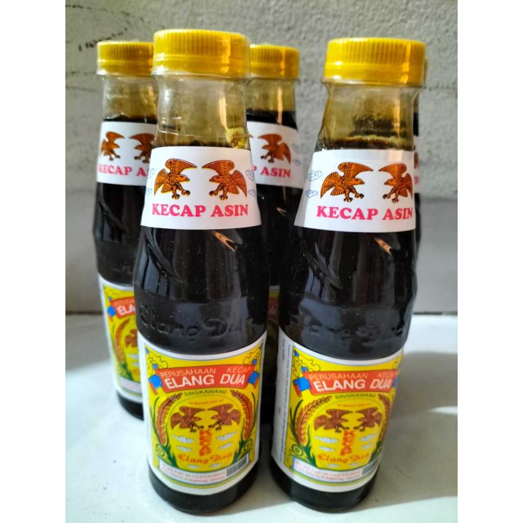 

Kecap Asin Elang Dua 290 ML/Kecap Asin Asli Singkawang