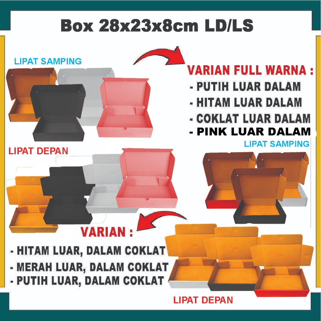 

Box 28x23x8 cm/Box Hampers/ Box Sajadah